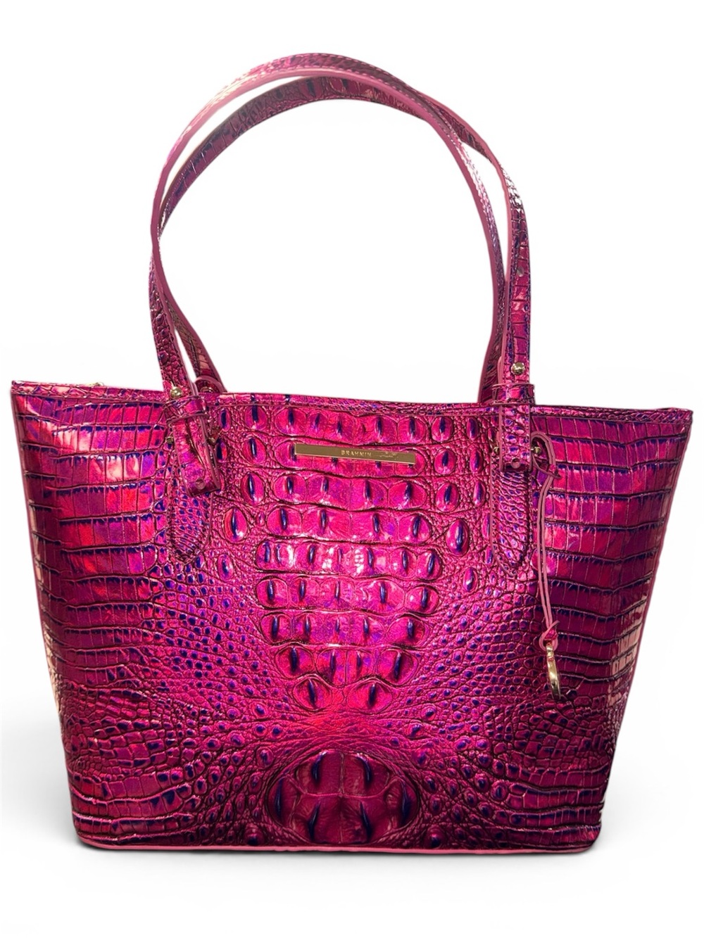 Brahmin Med Asher Voltage Violet